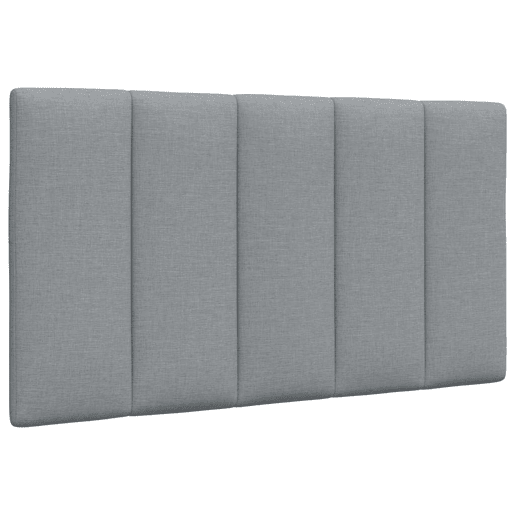 Almofadão de Cabeceira - Cabeceira de cama 90 cm tecido cinzento-claro