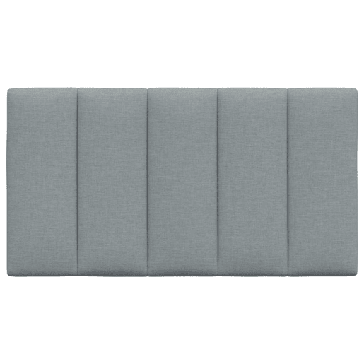 Almofadão de Cabeceira - Cabeceira de cama 90 cm tecido cinzento-claro