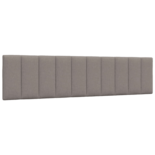 Almofadão de Cabeceira - Cabeceira de cama 200 cm tecido cinzento-acastanhado Almofadão de Cabeceira - Cabeceira de cama 200 cm tecido cinzento-acastanhado