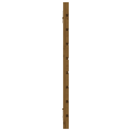 Cabeceira - Cabeceira de cama de parede 156x3x63 cm pinho maciço castanho-mel