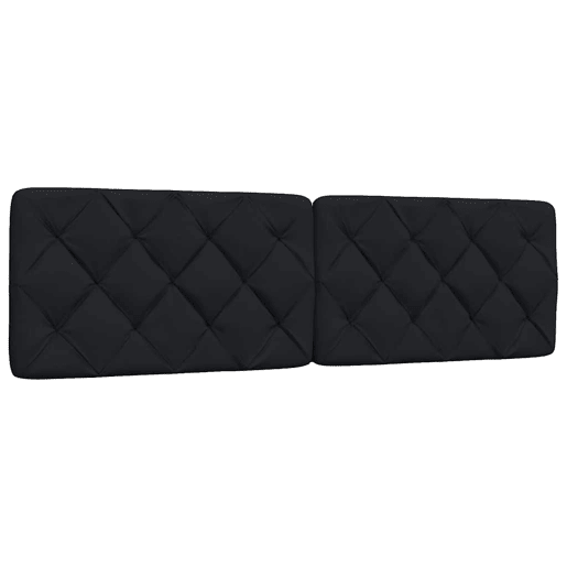 Almofadão de Cabeceira - Cabeceira de cama 180 cm tecido preto