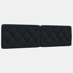 Almofadão de Cabeceira - Cabeceira de cama 180 cm tecido preto