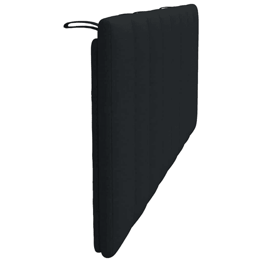 Almofadão de Cabeceira - Cabeceira de cama 120 cm tecido preto