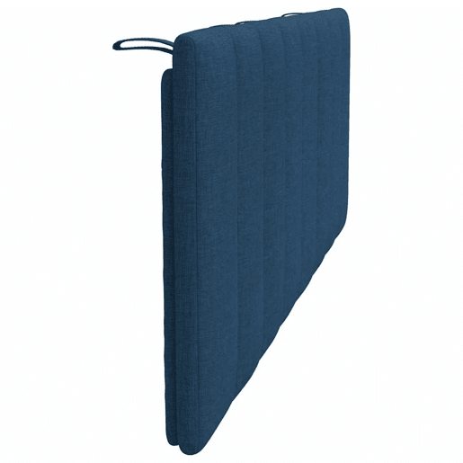 Almofadão de Cabeceira - Cabeceira de cama 140 cm tecido azul