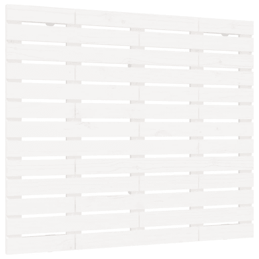 Cabeceira - Cabeceira de cama de parede 96x3x91,5 cm pinho maciço branco