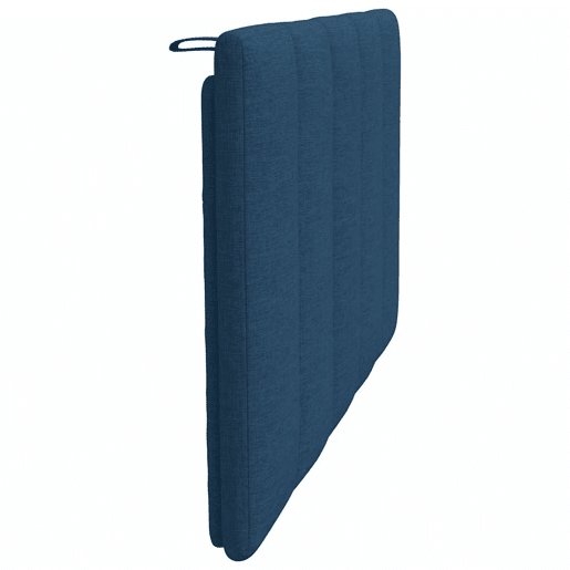 Almofadão de Cabeceira - Cabeceira de cama 90 cm tecido azul