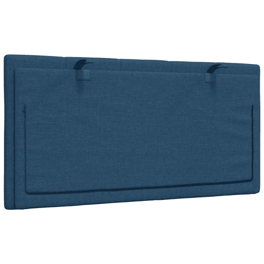 Almofadão de Cabeceira - Cabeceira de cama 100 cm tecido azul