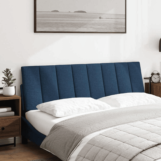 Almofadão de Cabeceira - Cabeceira de cama 160 cm tecido azul