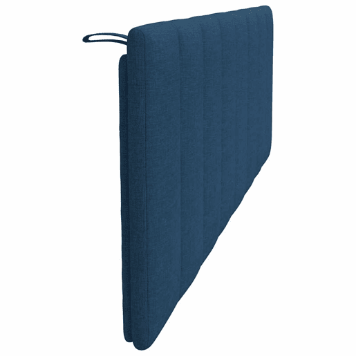 Almofadão de Cabeceira - Cabeceira de cama 160 cm tecido azul