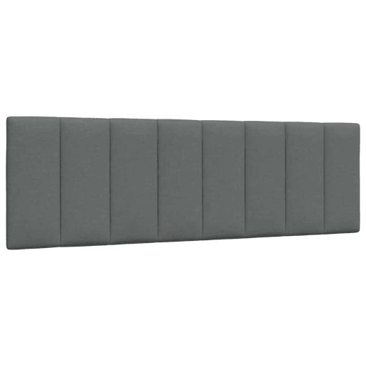 Almofadão de Cabeceira - Cabeceira de cama 160 cm tecido cinzento-escuro