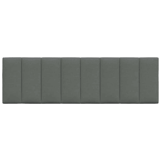 Almofadão de Cabeceira - Cabeceira de cama 160 cm tecido cinzento-escuro
