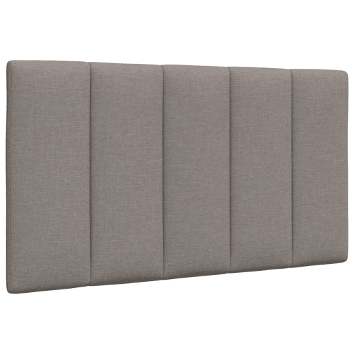 Almofadão de Cabeceira - Cabeceira de cama 80 cm tecido cinzento-acastanhado
