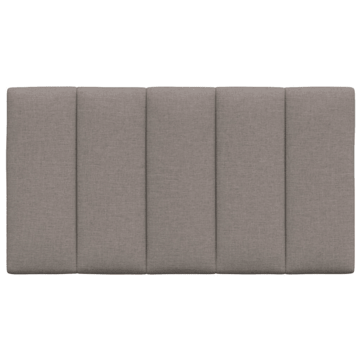 Almofadão de Cabeceira - Cabeceira de cama 80 cm tecido cinzento-acastanhado