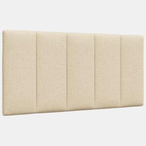 Almofadão de Cabeceira - Cabeceira de cama 100 cm tecido creme