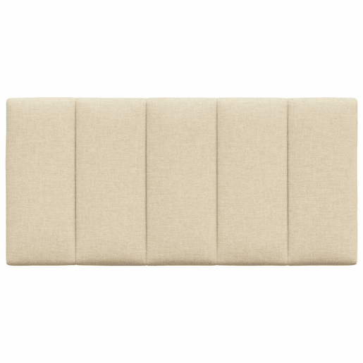 Almofadão de Cabeceira - Cabeceira de cama 100 cm tecido creme