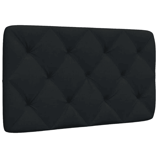 Almofadão de Cabeceira - Cabeceira de cama 90 cm tecido preto