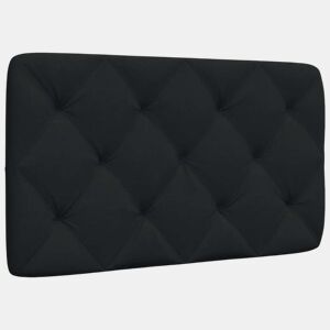 Almofadão de Cabeceira - Cabeceira de cama 90 cm tecido preto