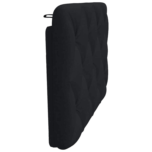 Almofadão de Cabeceira - Cabeceira de cama 90 cm tecido preto