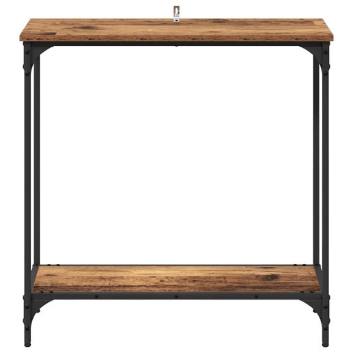 Mesa Consola - Mesa De Entrada Madeira antiga 75 x 30.5 x 75 cm Madeira processada