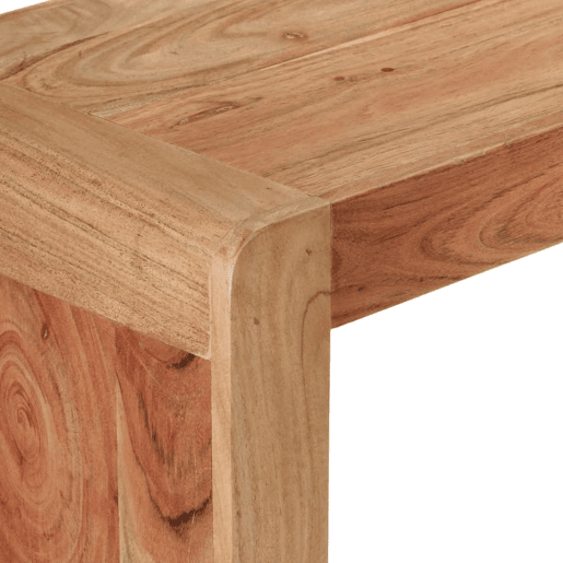 Mesa Consola - Mesa De Entrada 110x30x76 cm madeira de acácia maciça