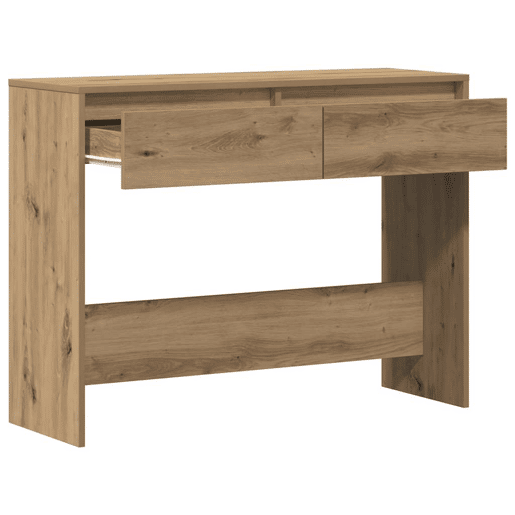 Mesa Consola - Mesa De Entrada 100x35x76,5cm derivados madeira carvalho artisiano