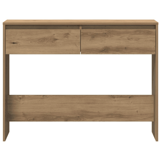 Mesa Consola - Mesa De Entrada 100x35x76,5cm derivados madeira carvalho artisiano