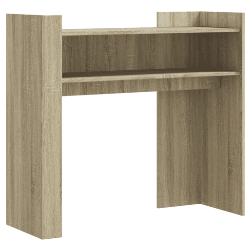 Mesa Consola - Mesa De Entrada 100x35x90 cm derivados de madeira carvalho sonoma