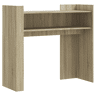 Mesa Consola - Mesa De Entrada 100x35x90 cm derivados de madeira carvalho sonoma