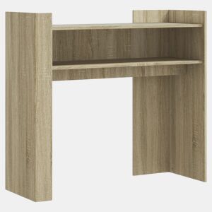 Mesa Consola - Mesa De Entrada 100x35x90 cm derivados de madeira carvalho sonoma