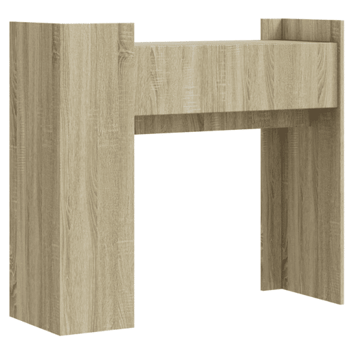 Mesa Consola - Mesa De Entrada 100x35x90 cm derivados de madeira carvalho sonoma