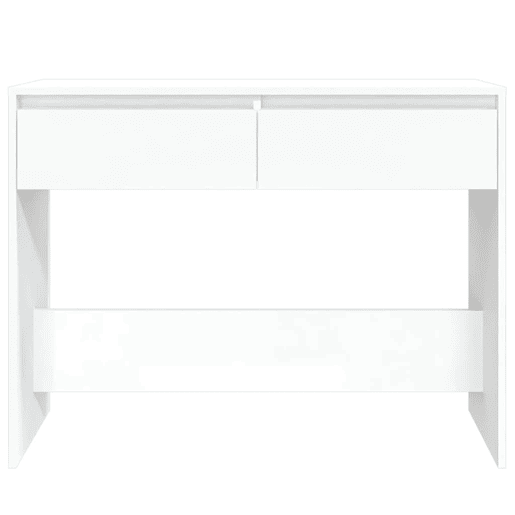 Mesa Consola - Mesa De Entrada 100x35x76,5 cm derivados de madeira branco