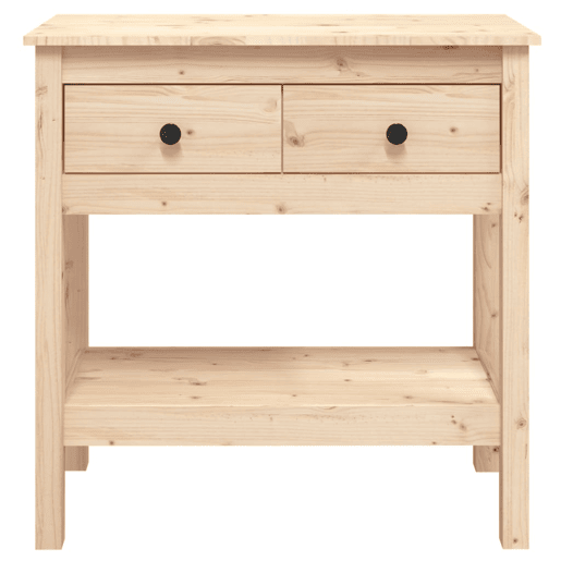 Mesa Consola - Mesa De Entrada 75x35x75 cm madeira de pinho maciço