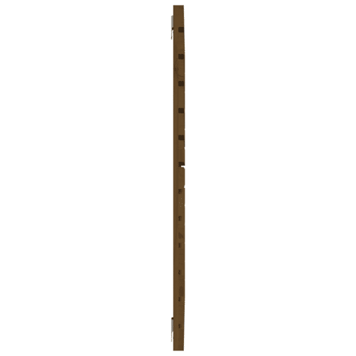 Cabeceira - Cabeceira de cama de parede 106x3x91,5 cm pinho maciço castanho-mel