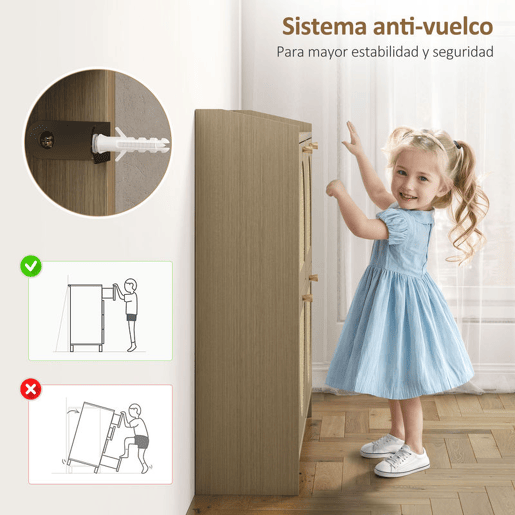 HOMCOM Sapateira Estreita com 4 Portas de Vime Sapateira para Entrada com Prateleiras Ajustáveis para 16 Pares de Sapatos para Espaços Reduzidos 104,5x24x88 cm Madeira