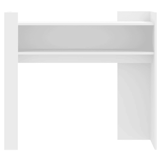 Mesa Consola - Mesa De Entrada 100x35x90 cm derivados de madeira branco
