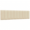Almofadão de Cabeceira - Cabeceira de cama 180 cm tecido creme