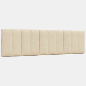 Almofadão de Cabeceira - Cabeceira de cama 180 cm tecido creme