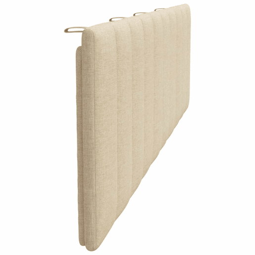 Almofadão de Cabeceira - Cabeceira de cama 180 cm tecido creme Almofadão de Cabeceira - Cabeceira de cama 180 cm tecido creme