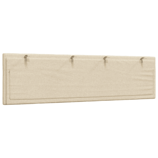 Almofadão de Cabeceira - Cabeceira de cama 180 cm tecido creme Almofadão de Cabeceira - Cabeceira de cama 180 cm tecido creme