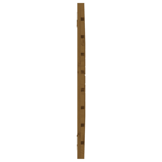 Cabeceira - Cabeceira de cama de parede 81x3x63 cm pinho maciço castanho-mel