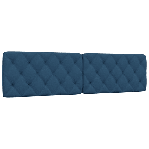 Almofadão de Cabeceira - Cabeceira de cama 200 cm tecido azul