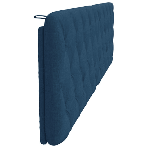 Almofadão de Cabeceira - Cabeceira de cama 200 cm tecido azul