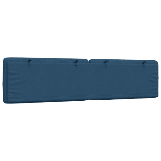 Almofadão de Cabeceira - Cabeceira de cama 200 cm tecido azul