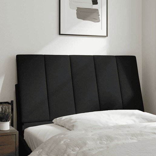 Almofadão de Cabeceira - Cabeceira de cama 100 cm tecido preto