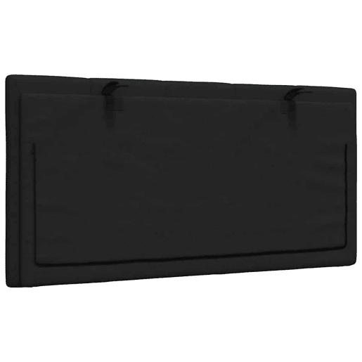Almofadão de Cabeceira - Cabeceira de cama 100 cm tecido preto