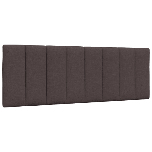 Almofadão de Cabeceira - Cabeceira de cama 140 cm tecido castanho-escuro Almofadão de Cabeceira - Cabeceira de cama 140 cm tecido castanho-escuro