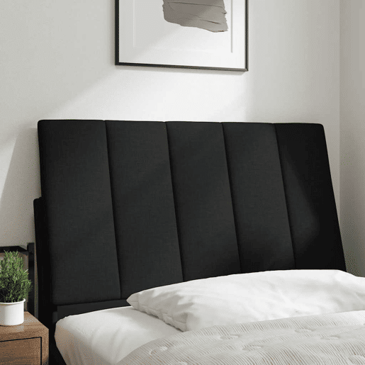 Almofadão de Cabeceira - Cabeceira de cama 90 cm tecido preto