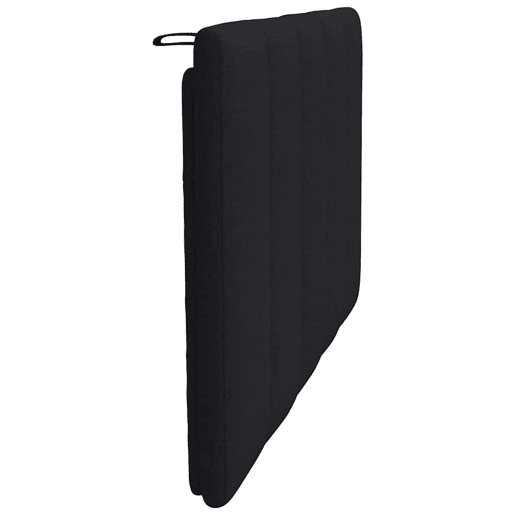 Almofadão de Cabeceira - Cabeceira de cama 90 cm tecido preto