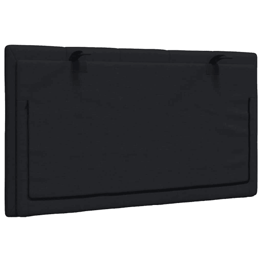Almofadão de Cabeceira - Cabeceira de cama 90 cm tecido preto