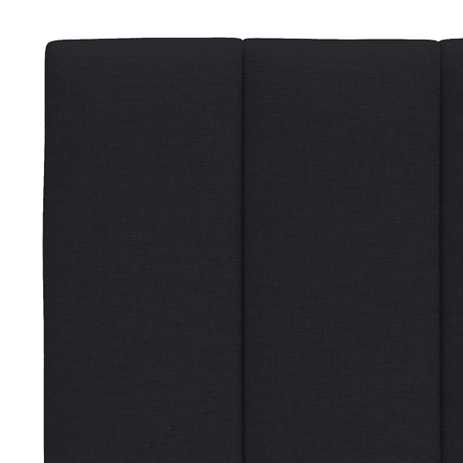 Almofadão de Cabeceira - Cabeceira de cama 90 cm tecido preto